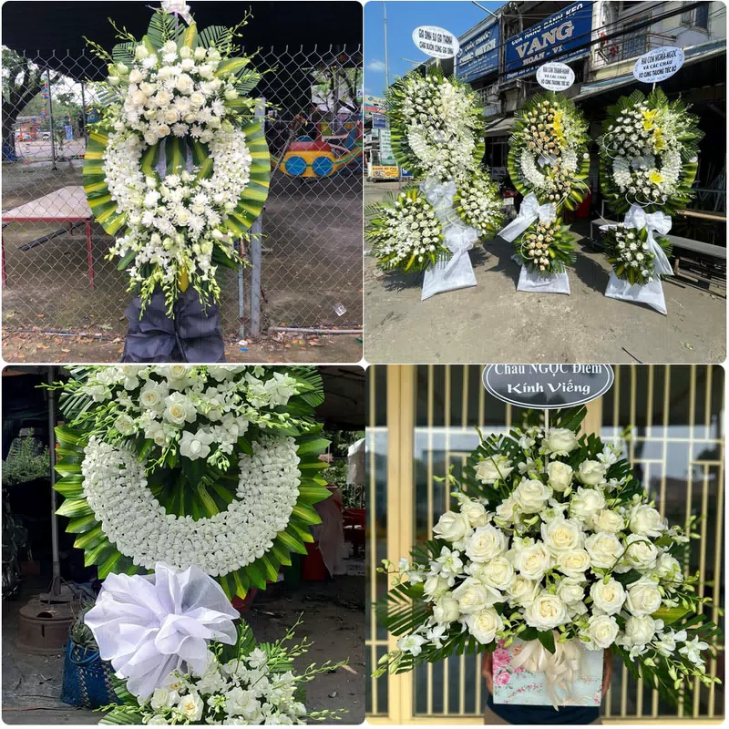 Đặt Hoa Đám Tang Búng Tàu Phụng Hiệp