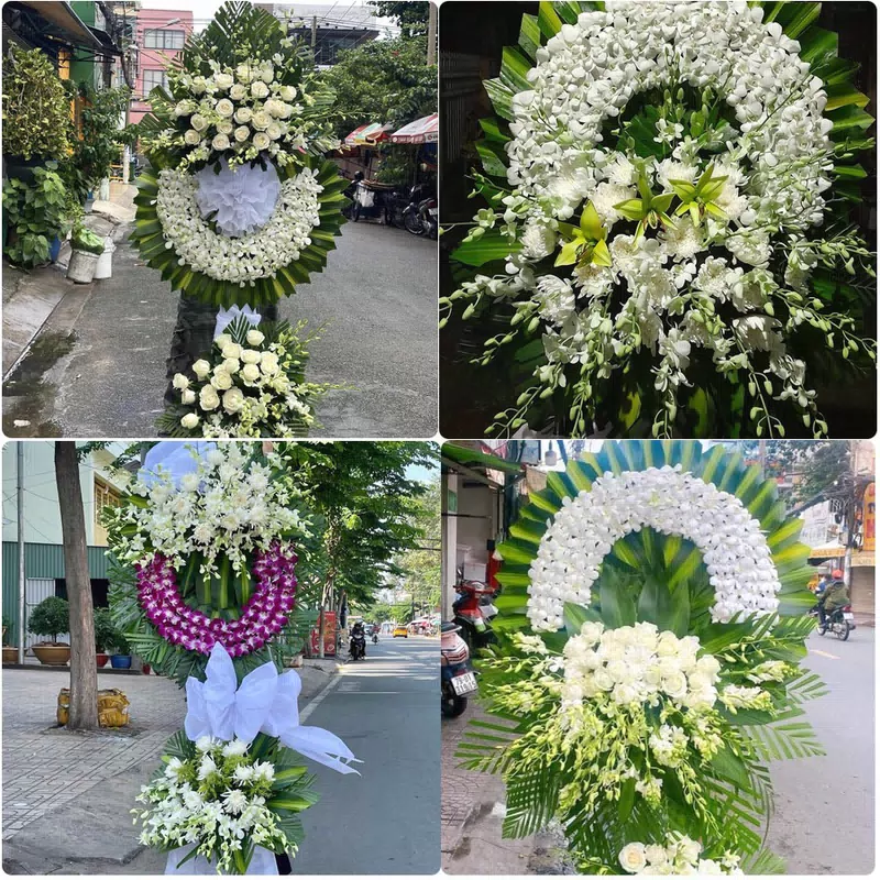 Đặt Hoa Đám Tang Cái Dầu Châu Phú, An Giang