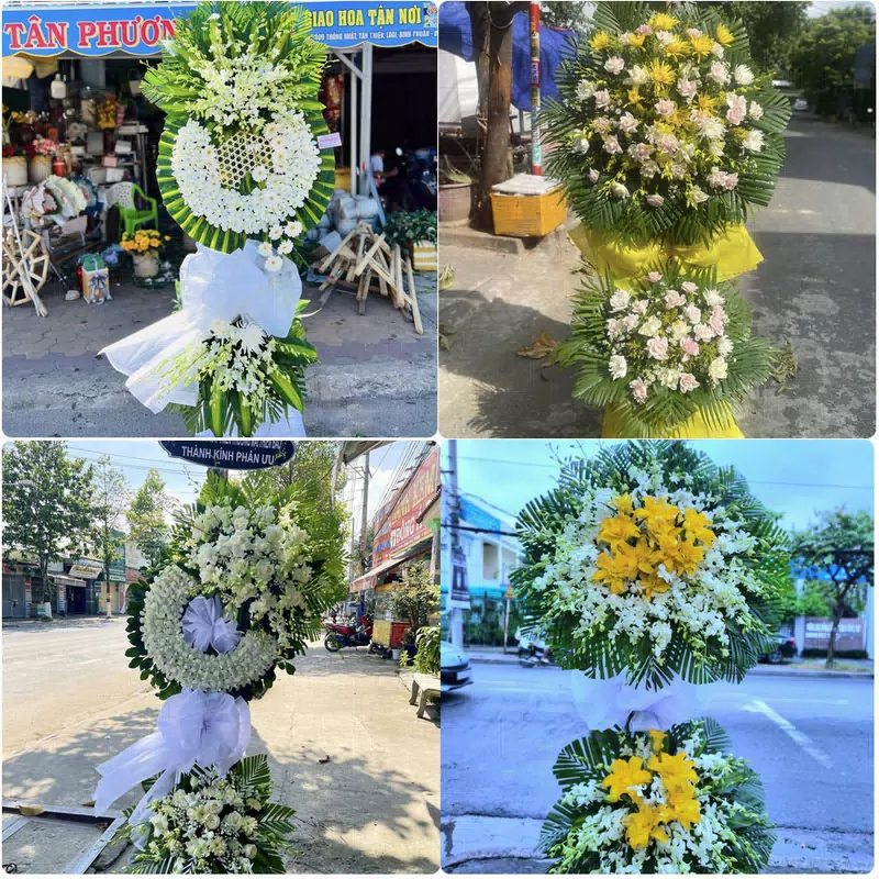 Đặt Hoa Đám Tang Cần Giuộc Long An