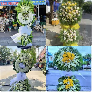 Đặt Hoa Đám Tang Cần Giuộc Long An