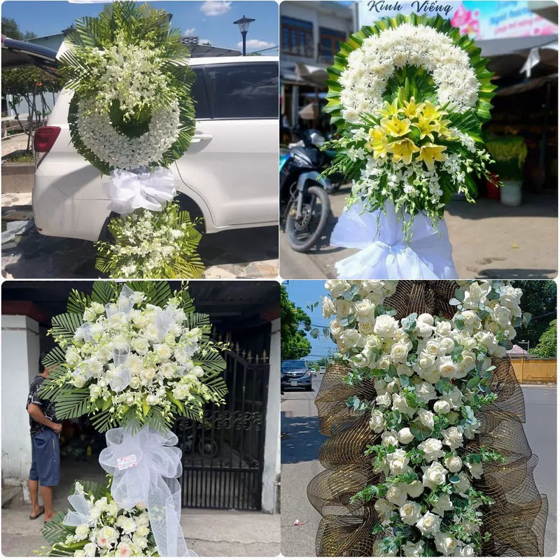 Đặt Hoa Đám Tang Cát Tiến Phù Cát