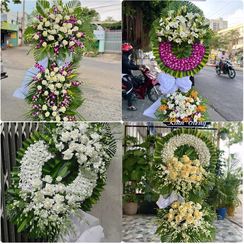 Đặt Hoa Đám Tang Châu Thành Long An
