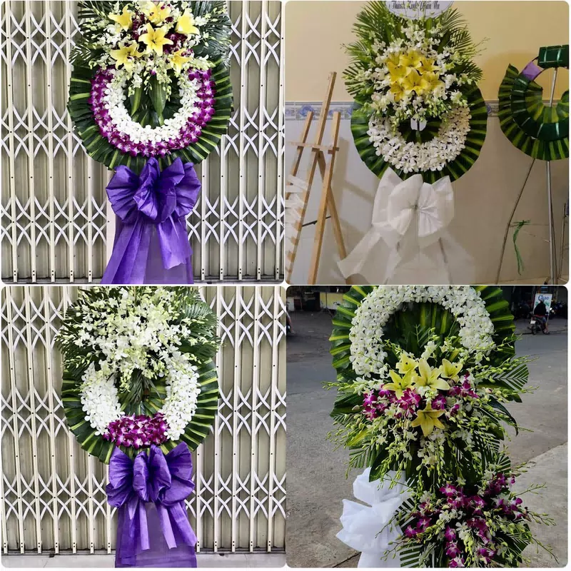 Đặt Hoa Đám Tang Châu Thành Tiền Giang