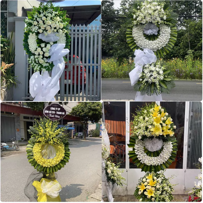 Đặt Hoa Đám Tang Cồn Hải Hậu