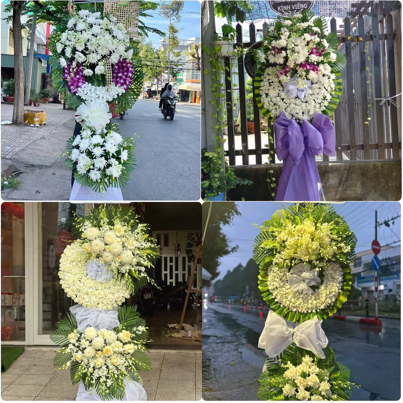 Đặt Hoa Đám Tang Đức Hoà Long An