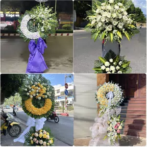 Đặt Hoa Đám Tang Gia Ray Xuân Lộc