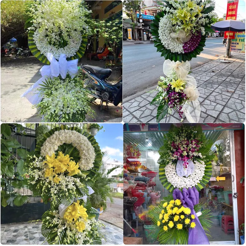 Đặt Hoa Đám Tang Giồng Trôm