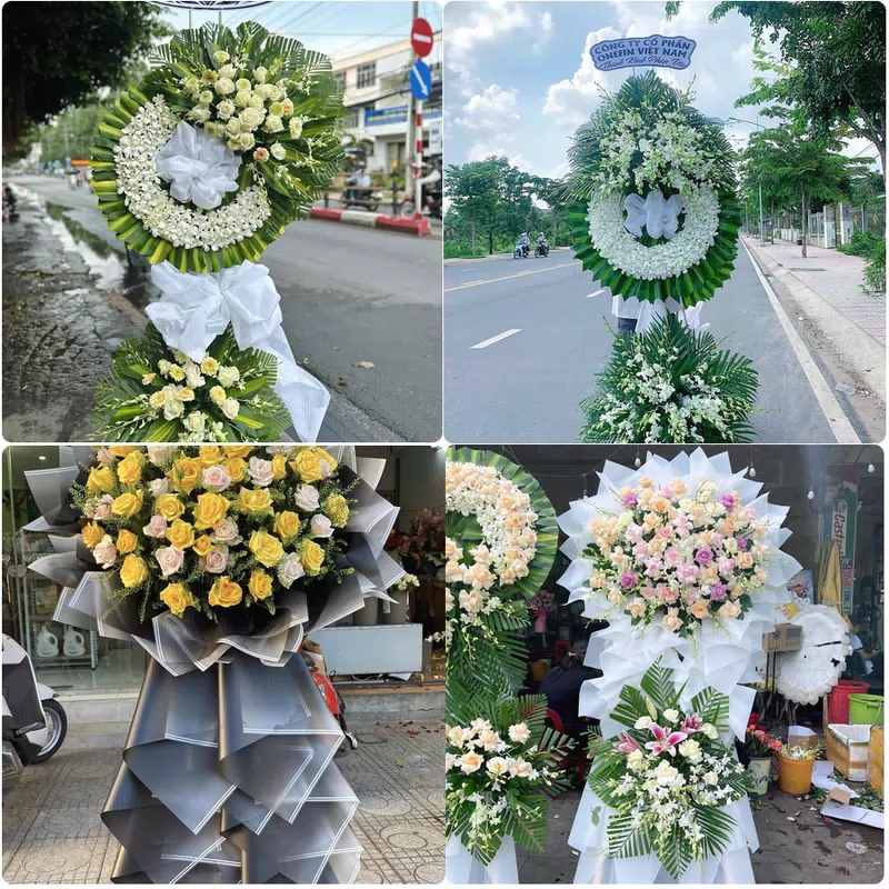 Đặt Hoa Đám Tang Gôi Vụ Bản
