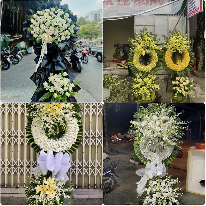 Đặt Hoa Đám Tang Hòa Thành