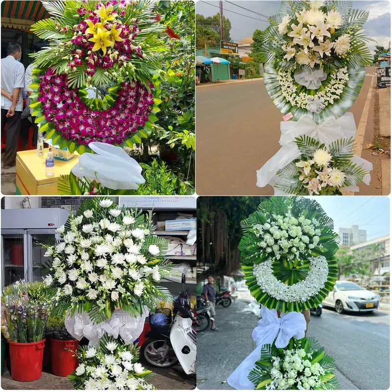 Đặt Hoa Đám Tang Lộc Thắng Bảo Lâm