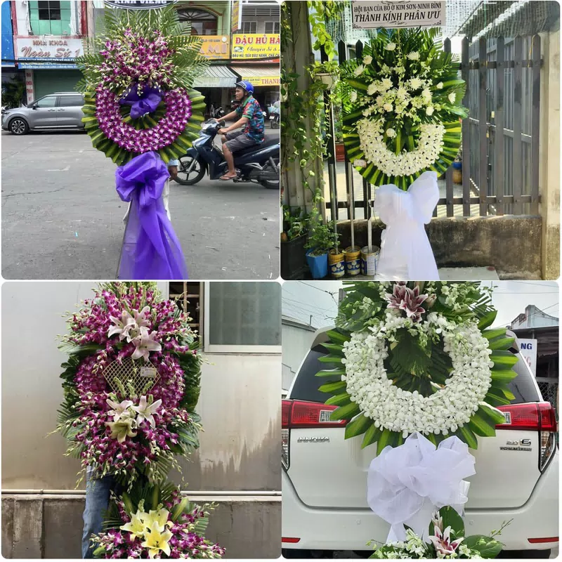 Đặt Hoa Đám Tang Long An