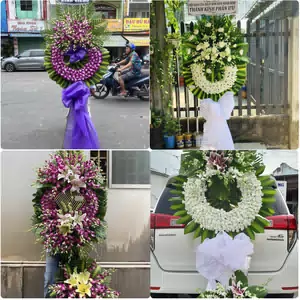 Đặt Hoa Đám Tang Long An