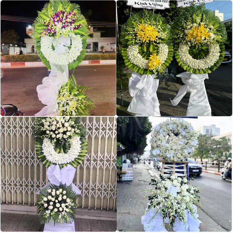 Đặt Hoa Đám Tang Long Giao Cẩm Mỹ