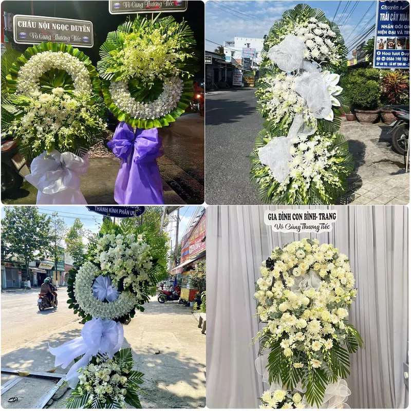 Đặt Hoa Đám Tang Long Mỹ