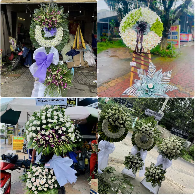 Đặt Hoa Đám Tang Mái Dầm Châu Thành