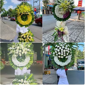 Đặt Hoa Đám Tang Móng Cái