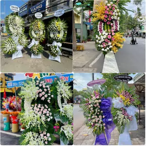 Đặt Hoa Đám Tang Nà Phặc Ngân Sơn