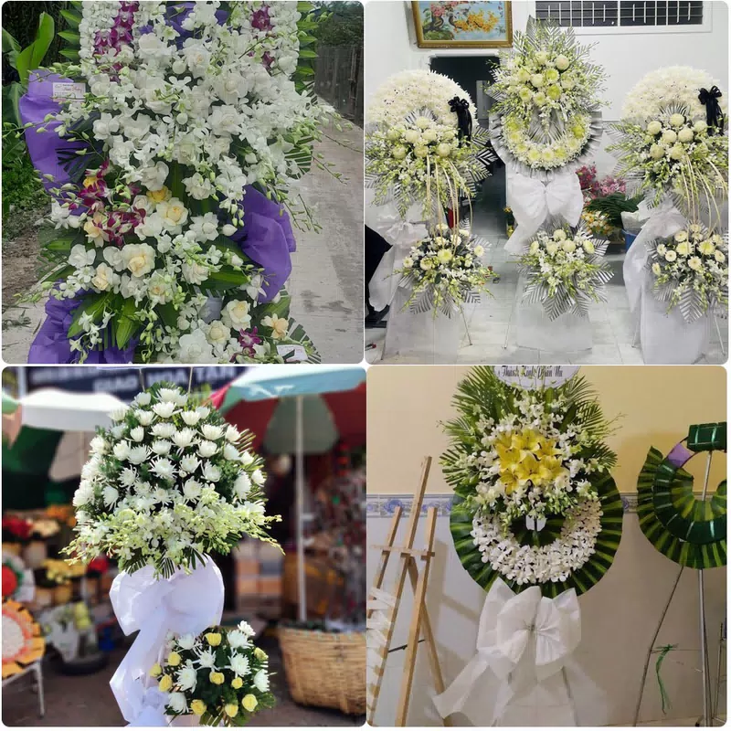 Đặt Hoa Đám Tang NT Mộc Châu Mộc Châu