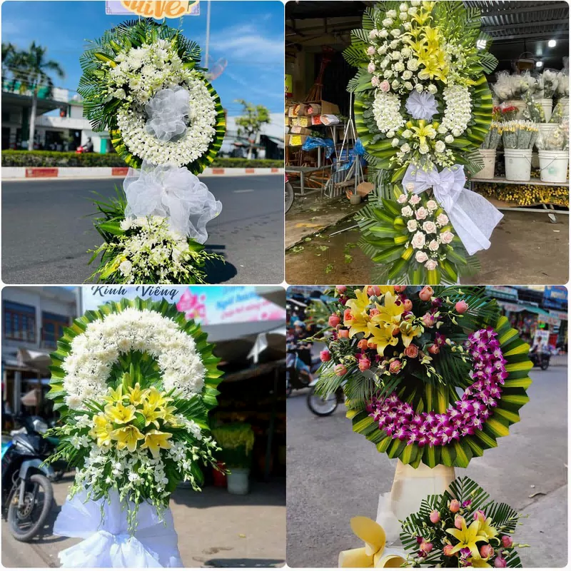 Đặt Hoa Đám Tang NT Thái Bình Đình Lập