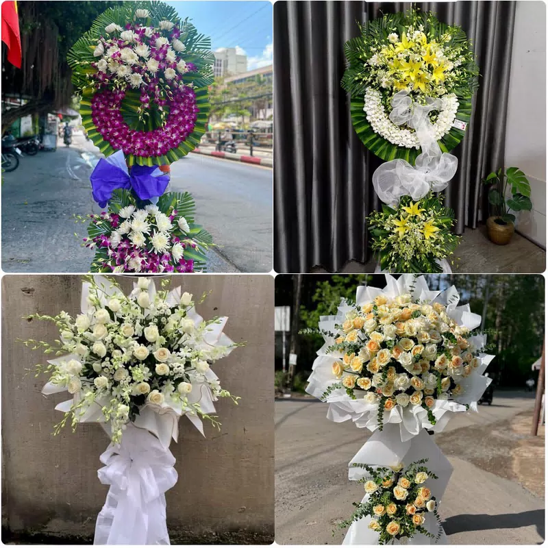 Đặt Hoa Đám Tang Nước Hai Hoà An