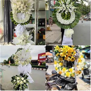 Đặt Hoa Đám Tang Phố Mới Quế Võ