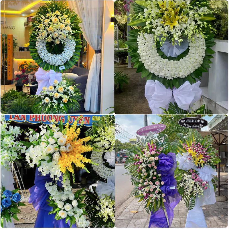 Đặt Hoa Đám Tang Phú Long Hàm Thuận Bắc