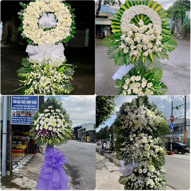 Đặt Hoa Đám Tang Phường Bình Đức An Giang