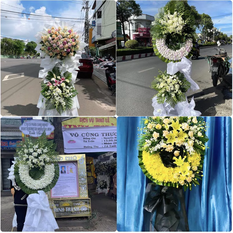 Đặt Hoa Đám Tang Phường Bình Minh Tây Ninh