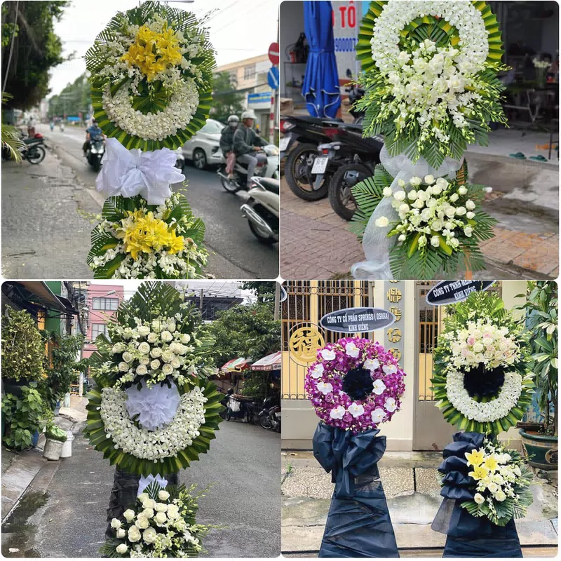 Đặt Hoa Đám Tang Phường Bình Phú Hồ Chí Minh