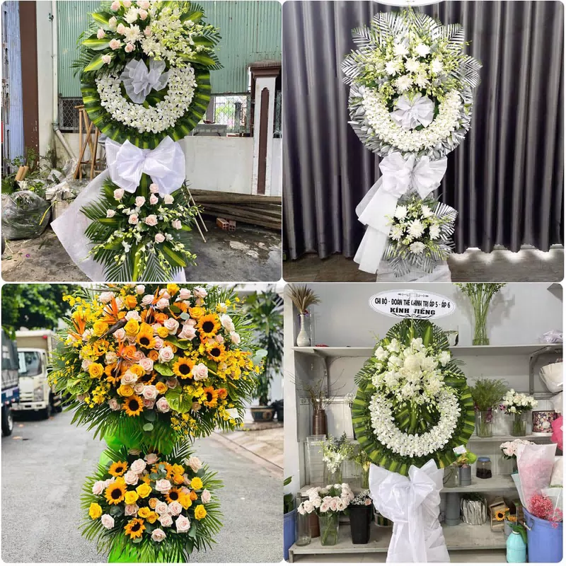 Đặt Hoa Đám Tang Phường Lê Ích Mộc Hải Phòng