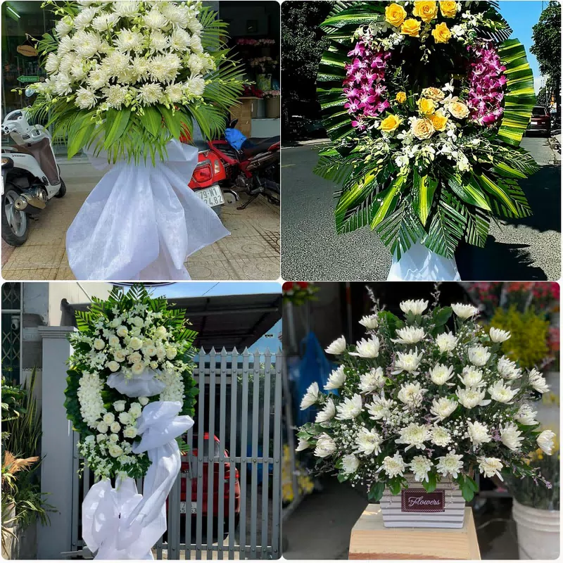 Đặt Hoa Đám Tang Phường Long Đức Vĩnh Long