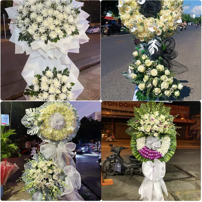 Đặt Hoa Đám Tang Sa Rài Tân Hồng