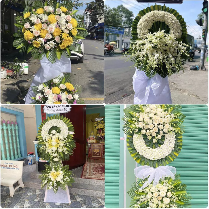 Đặt Hoa Đám Tang Trảng Bom