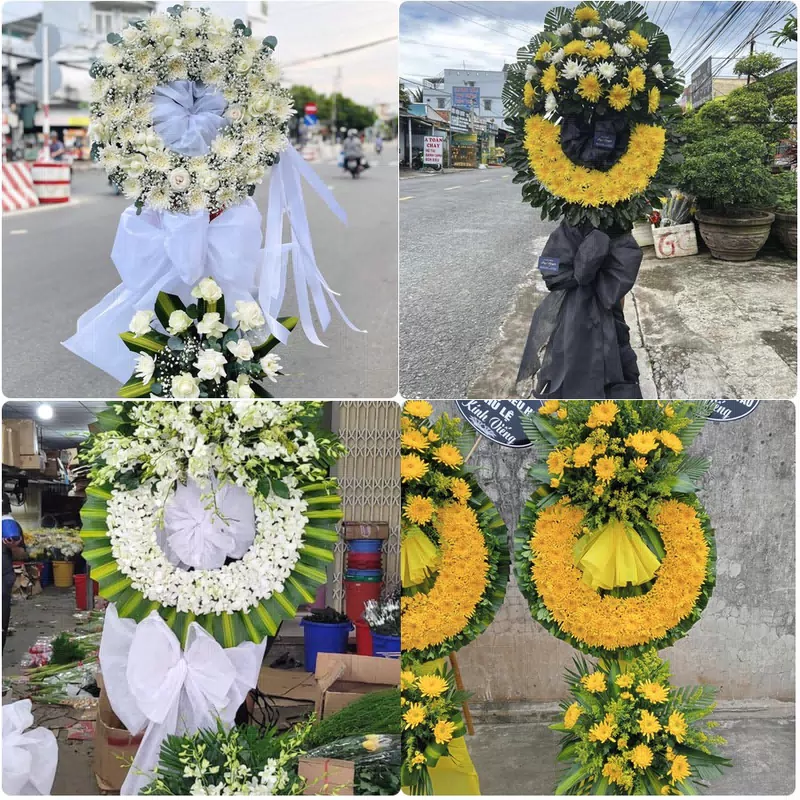 Đặt Hoa Đám Tang tươi Vũng Tàu
