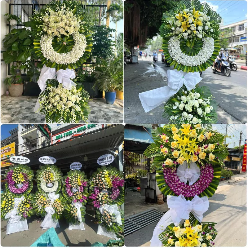 Đặt Hoa Đám Tang Xã Biển Bạch Cà Mau