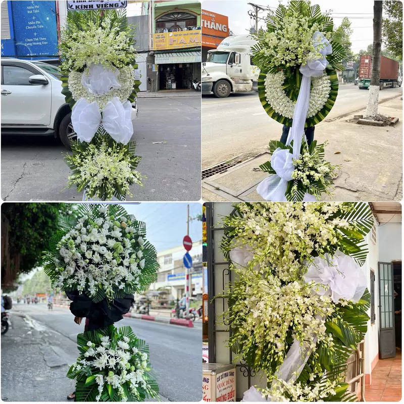 Đặt Hoa Đám Tang Xã Bình Minh Đồng Nai