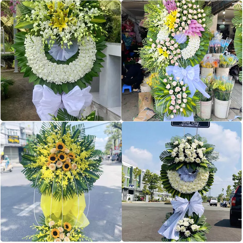 Đặt Hoa Đám Tang Xã Chí Minh Hải Phòng