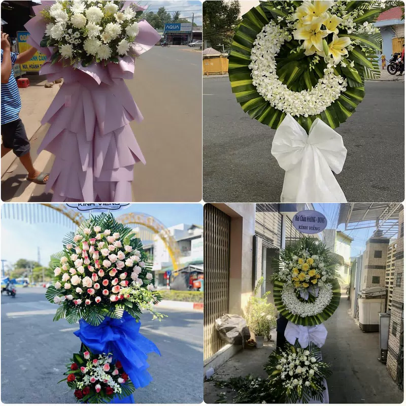 Đặt Hoa Đám Tang Xã Long Điền An Giang