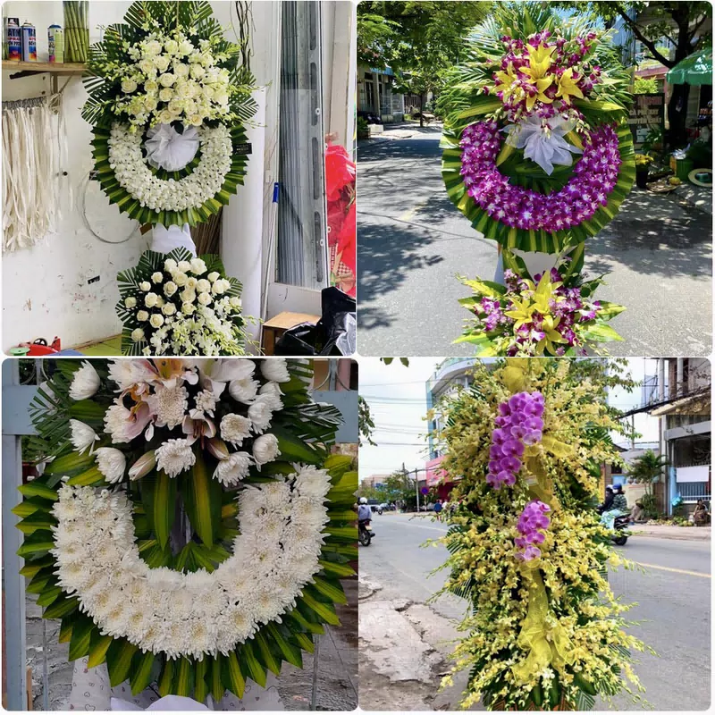 Đặt Hoa Đám Tang Xã Long Điền Hồ Chí Minh