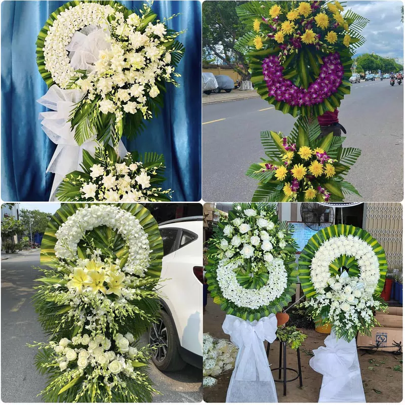Đặt Hoa Đám Tang Xã Mỏ Cày Quảng Ngãi