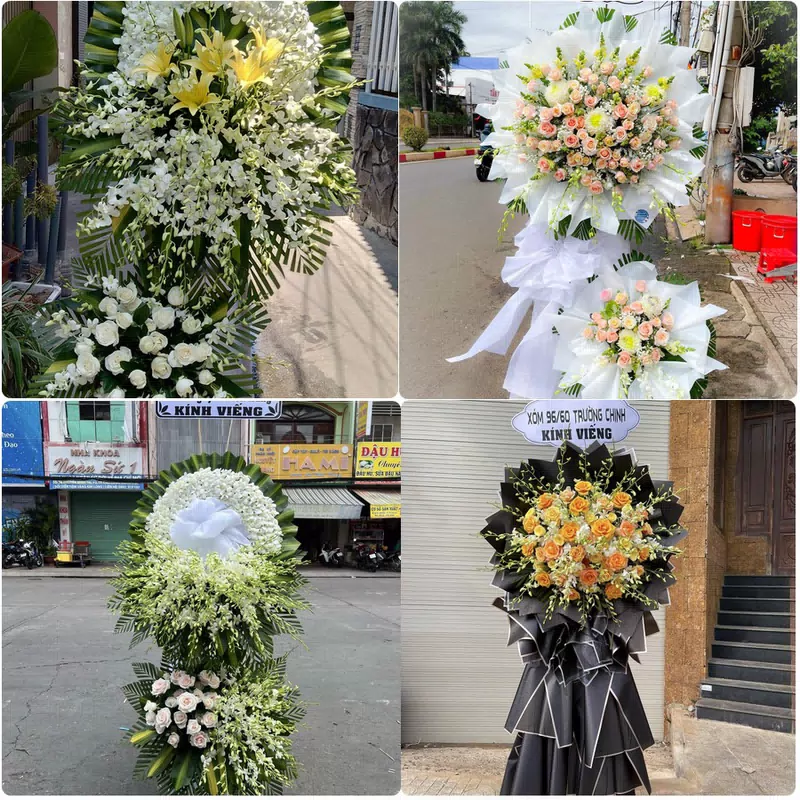 Đặt Hoa Đám Tang Xã Mỏ Cày Vĩnh Long