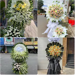 Đặt Hoa Đám Tang Xã Mỏ Cày Vĩnh Long