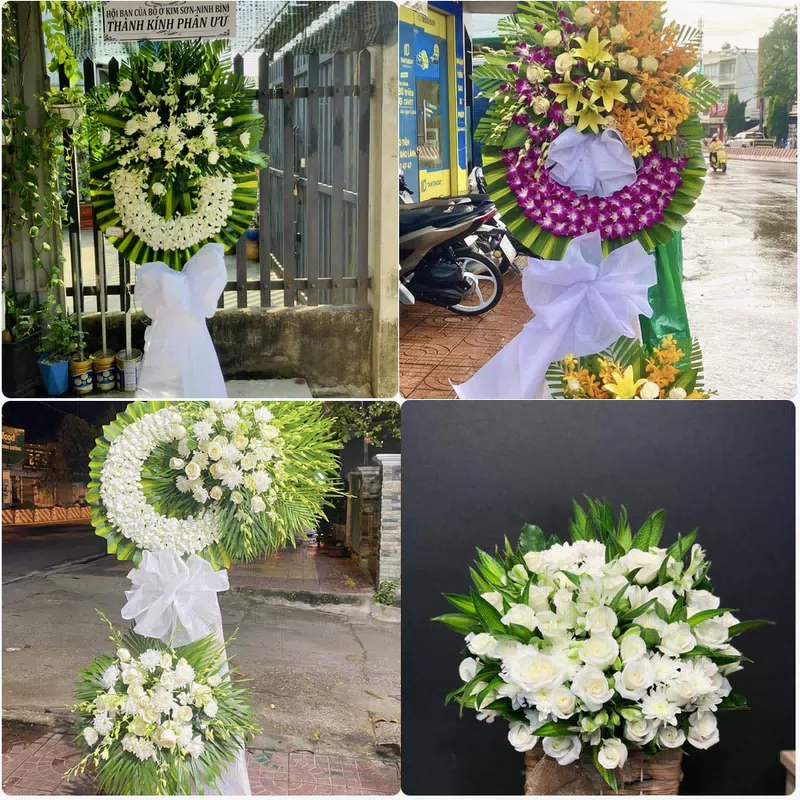 Đặt Hoa Đám Tang Xã Nhuận Đức Hồ Chí Minh
