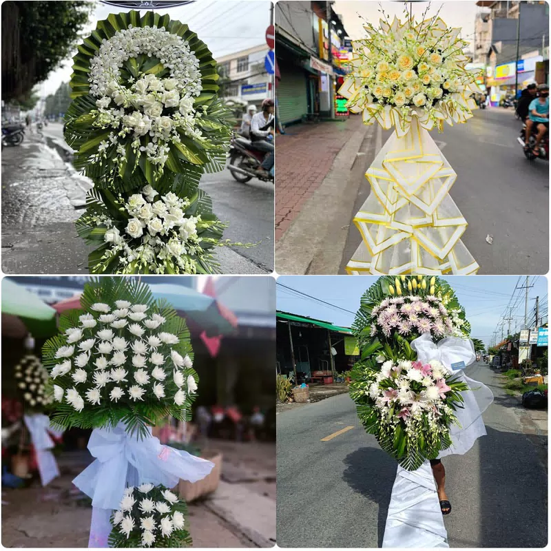 Đặt Hoa Đám Tang Xã Tân An Hội Hồ Chí Minh