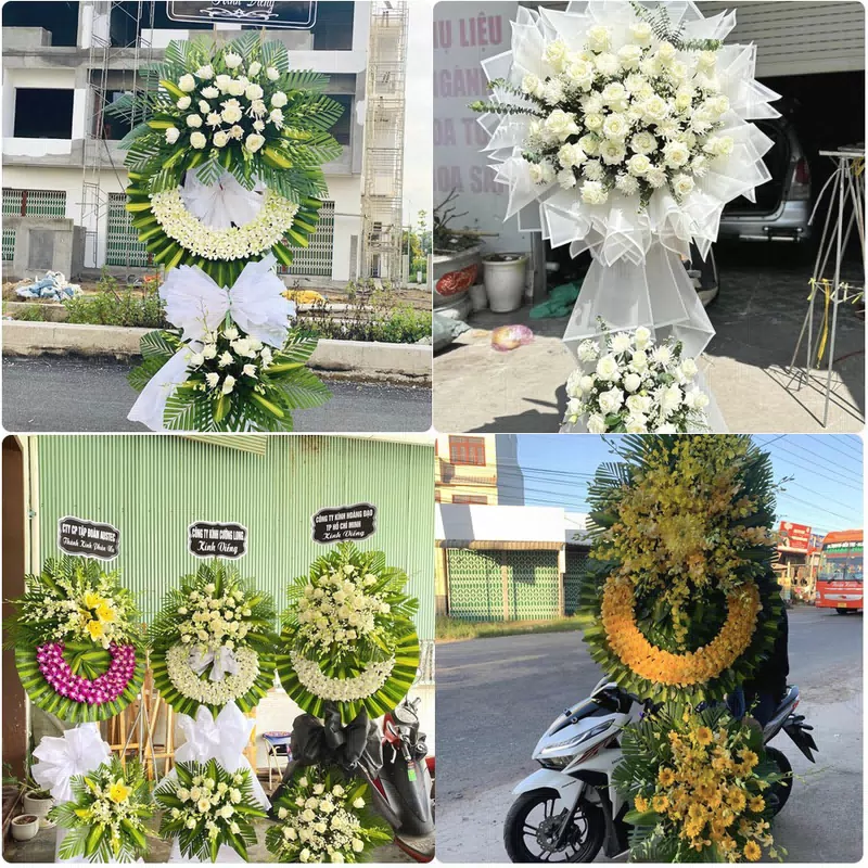 Đặt Hoa Đám Tang Xã Tập Ngãi Vĩnh Long