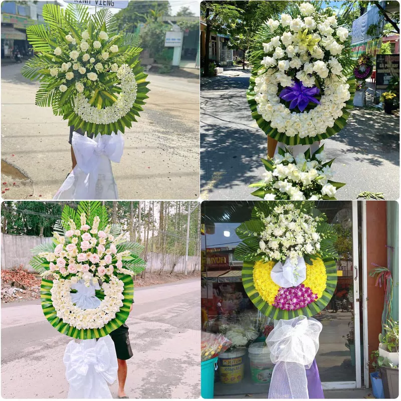 Đặt Hoa Đám Tang Xã Trí Phải Cà Mau