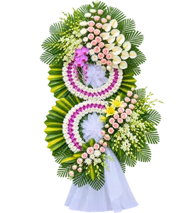 Hoa đám tang 3 tầng - 1444