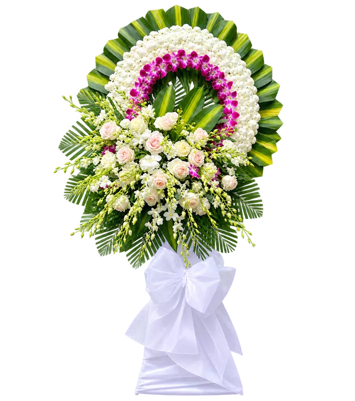 Hoa đám tang 1 tầng - 1274