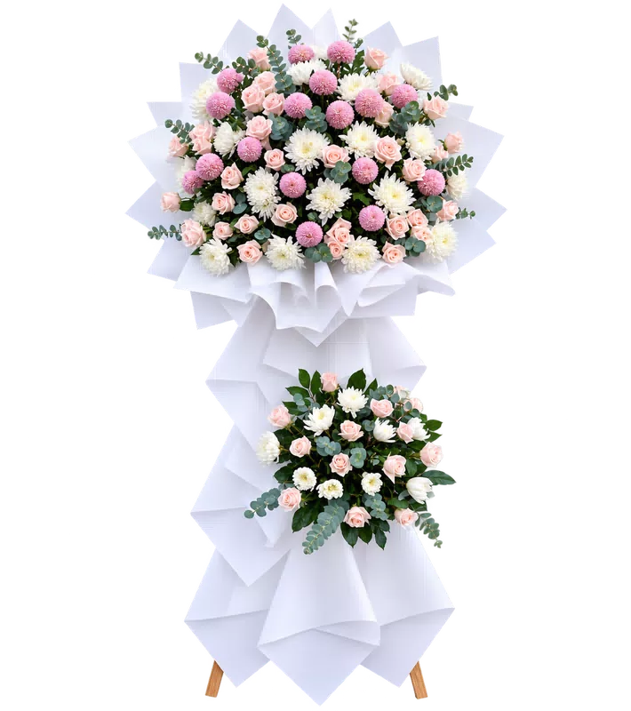 Hoa đám tang 2 tầng - 1308