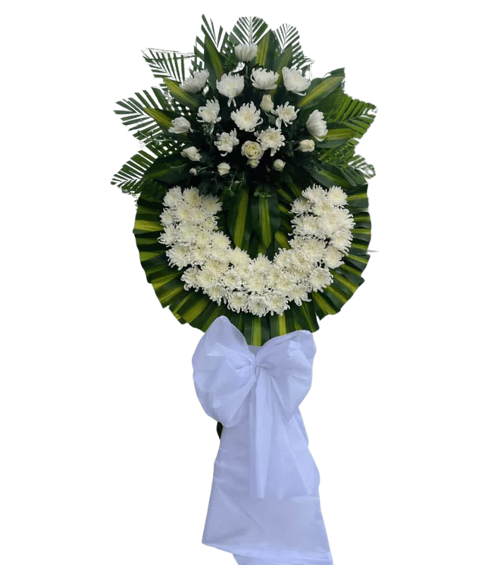Hoa đám tang 1 tầng - 0285